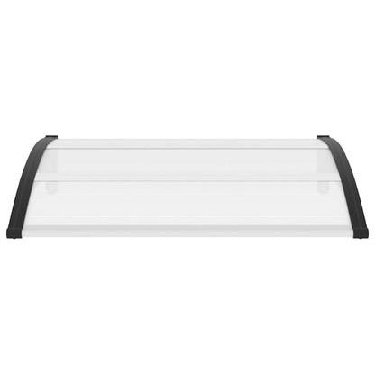 141758 vidaXL Door Canopy 120x100 cm PC 4