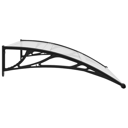 141758 vidaXL Door Canopy 120x100 cm PC 5