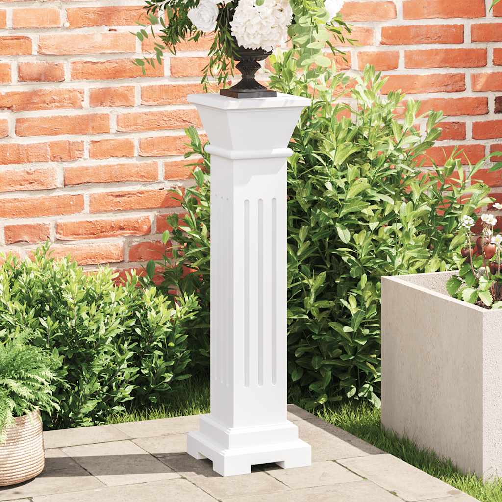 vidaXL Classic Square Pillar Plant Stand MDF 1