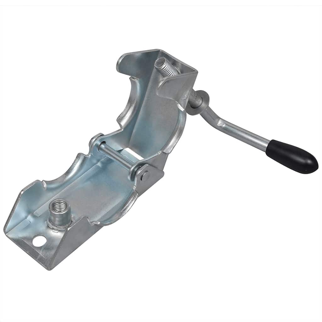vidaXL 48 mm Jockey Wheel with 2 Support Tubes & 3 Split Clamps 5