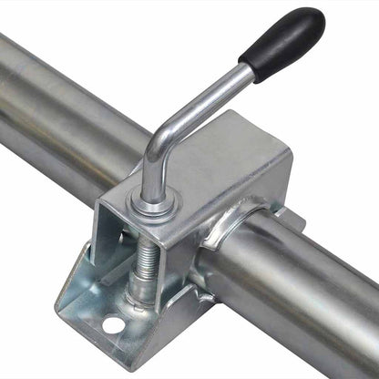 vidaXL 48 mm Jockey Wheel with 2 Support Tubes & 3 Split Clamps 6