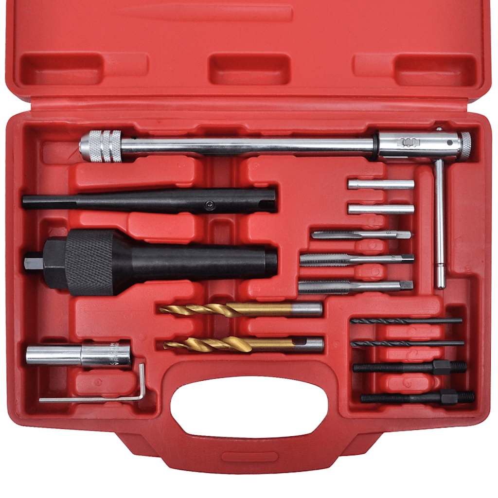 vidaXL 16 pcs Glow Plug Removal Tool Set 3