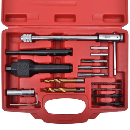 vidaXL 16 pcs Glow Plug Removal Tool Set 3
