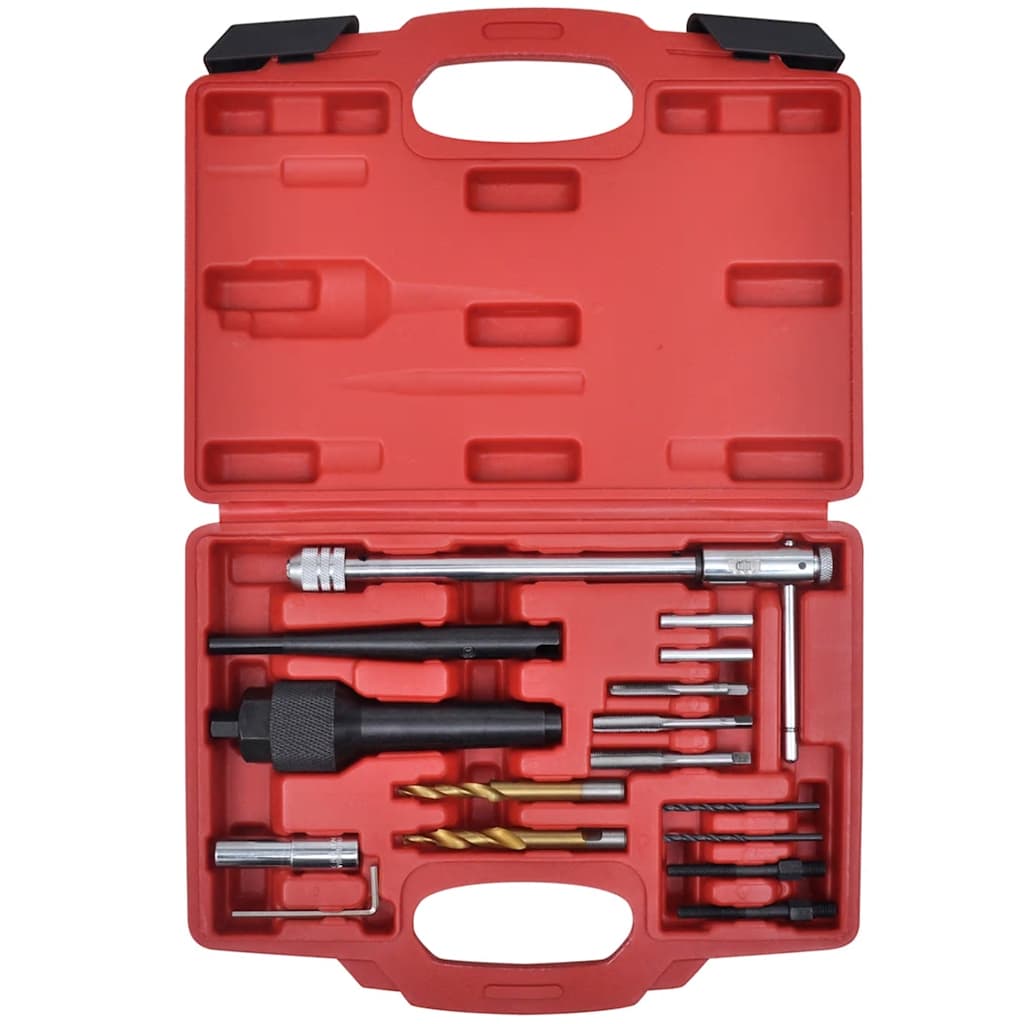 vidaXL 16 pcs Glow Plug Removal Tool Set 4