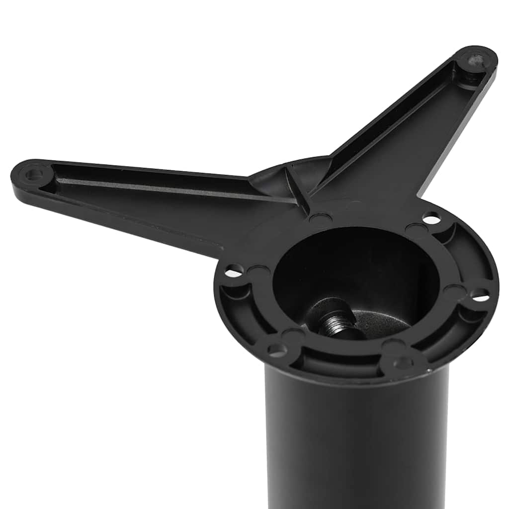 vidaXL 4 Height Adjustable Table Legs Black 1100 mm 5
