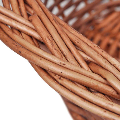 vidaXL Willow Dog Basket/Pet Bed Natural 70 cm 5
