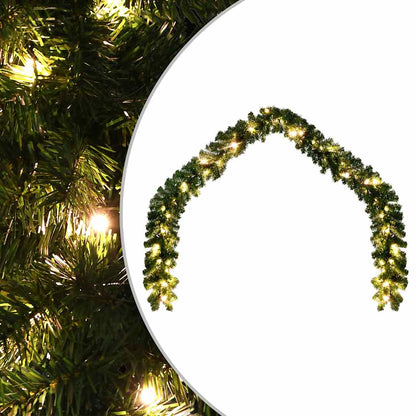 242425 Christmas Garland with LED Lights 20 m 2