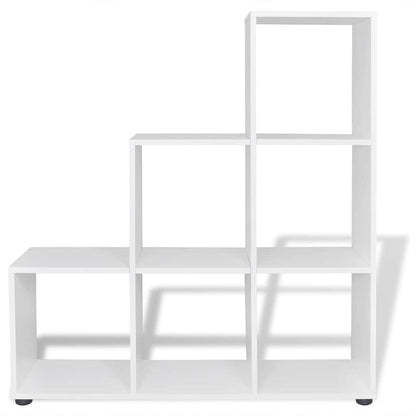 vidaXL Display Shelf | White | Melamine faced Engineered wood | Medium 3