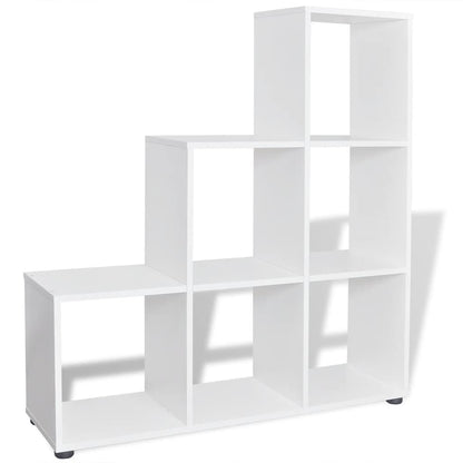 vidaXL Display Shelf | White | Melamine faced Engineered wood | Medium 4