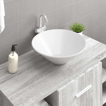Wash Basins 2 pcs 42x42x14 cm Ceramic White