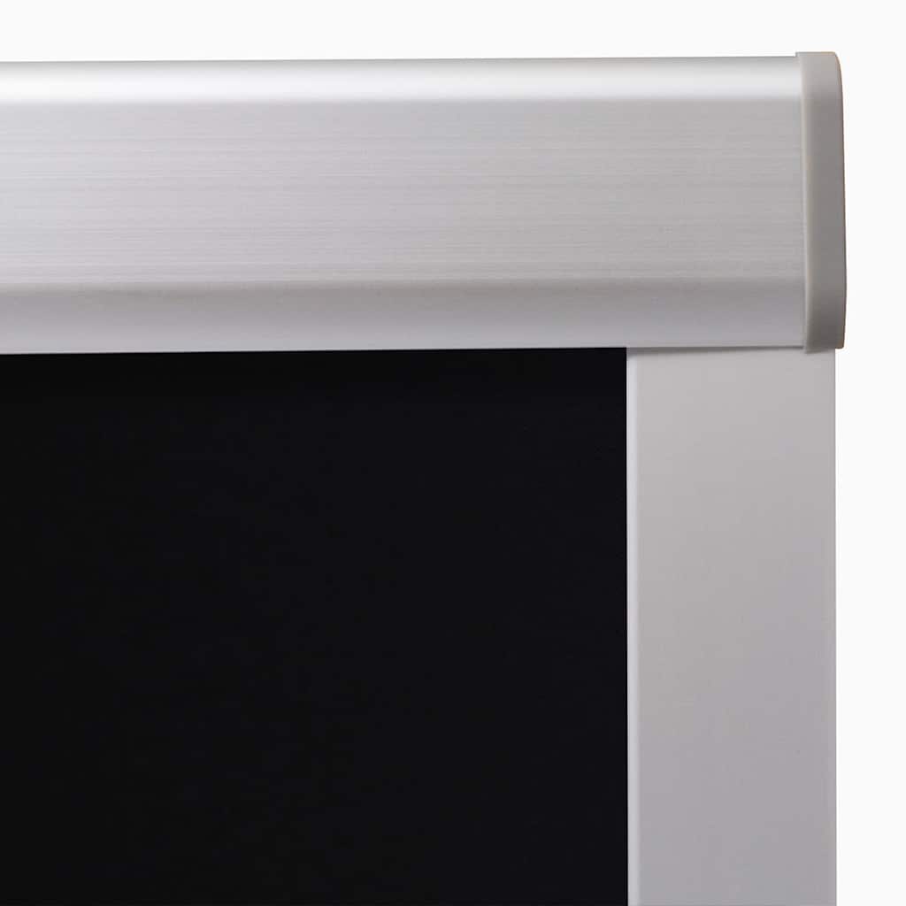 vidaXL Blackout Roller Blinds Black 206 GGL and GGU 4