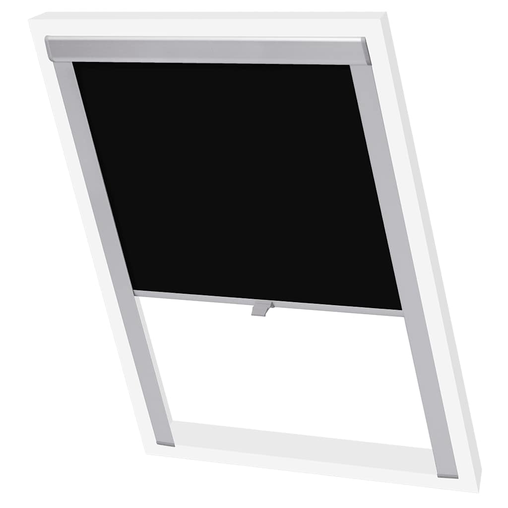 vidaXL Blackout Roller Blinds Black P08/408 GGL and GGU 1