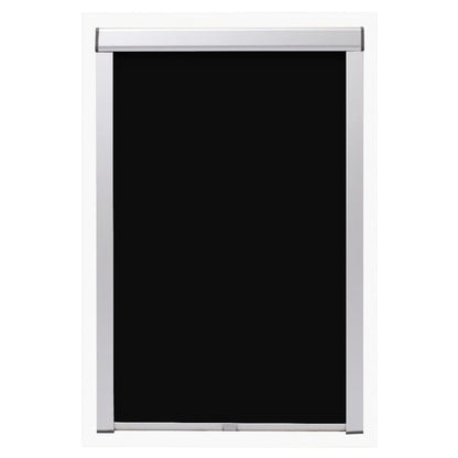 vidaXL Blackout Roller Blinds Black S08/608 GGL and GGU 3