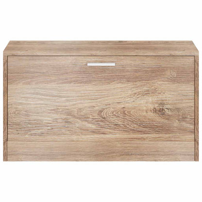 vidaXL Shoe Rack | Oak | MDF and Engineered Wood | Medium | Shoe Rack 4