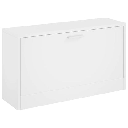vidaXL Shoe Rack | White | MDF and Engineered wood | Medium | Shoe Rack 2