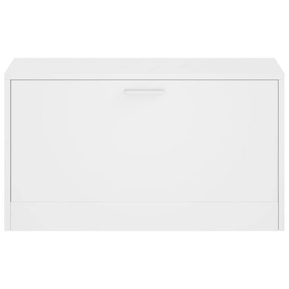 vidaXL Shoe Rack | White | MDF and Engineered wood | Medium | Shoe Rack 4