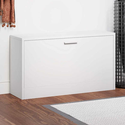 vidaXL Shoe Rack | White | MDF and Engineered wood | Medium | Shoe Rack 1