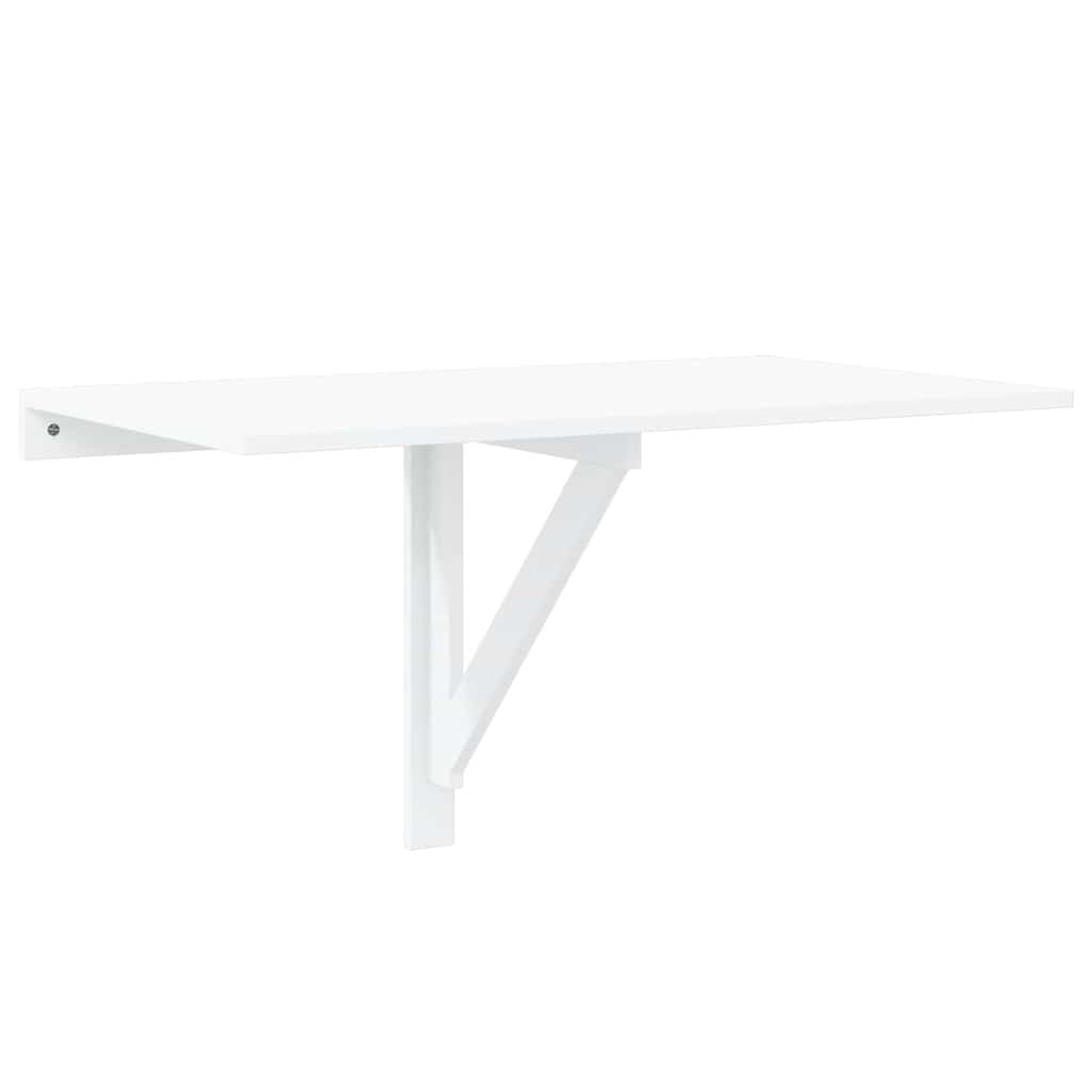 vidaXL Folding Table | White | Engineered wood | Compact | Foldable 2