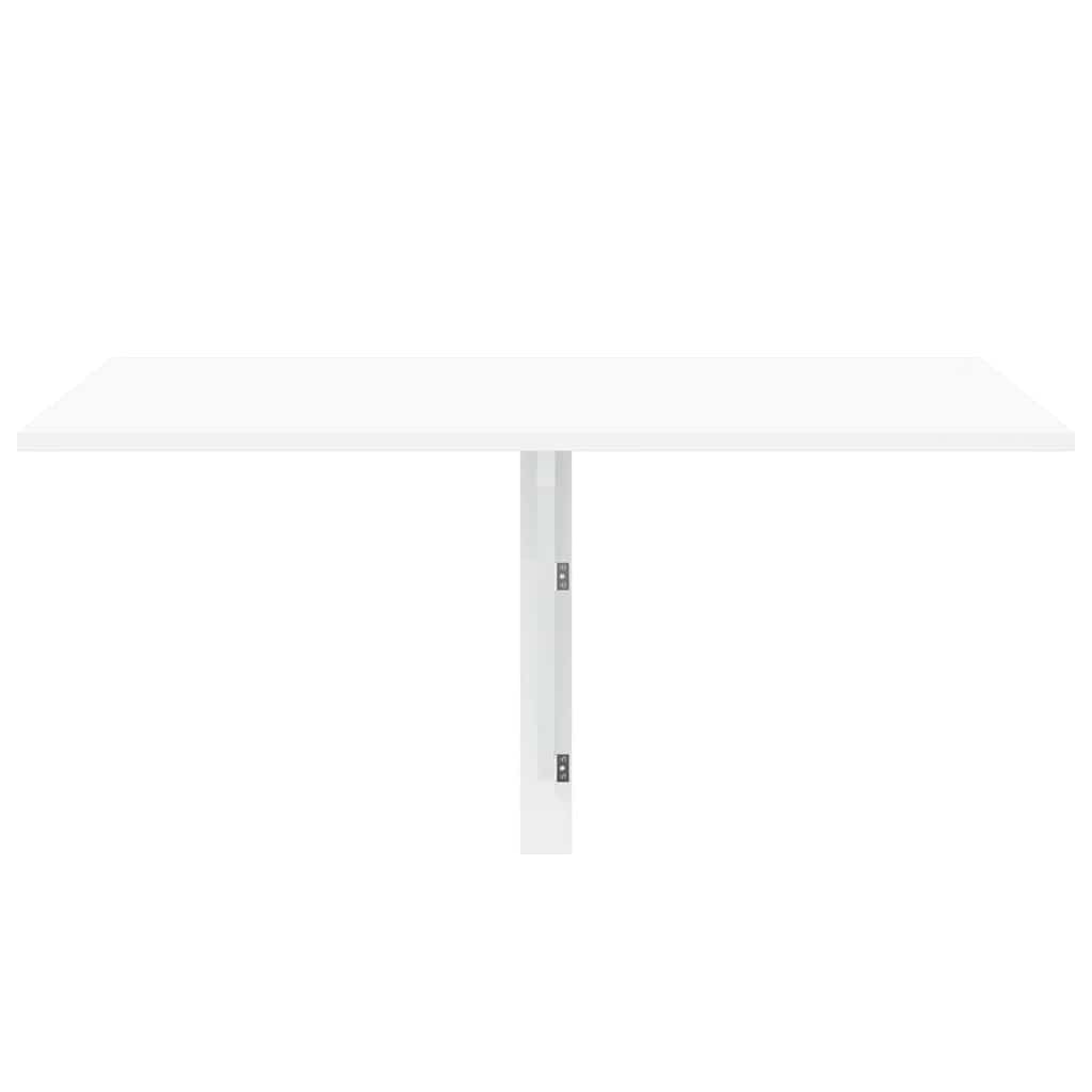 vidaXL Folding Table | White | Engineered wood | Compact | Foldable 4