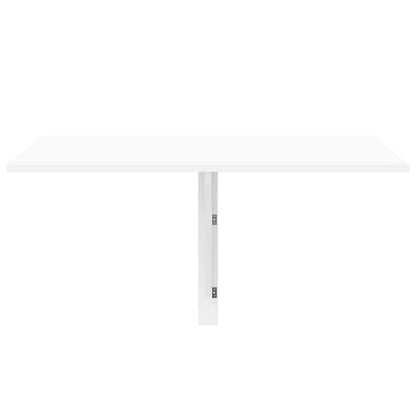 vidaXL Folding Table | White | Engineered wood | Compact | Foldable 4