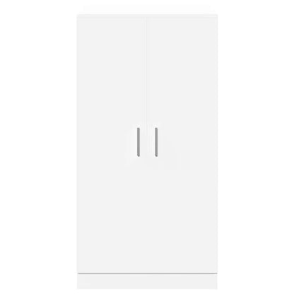 Shoe Cabinet 55x35x108 cm Engineered Wood White