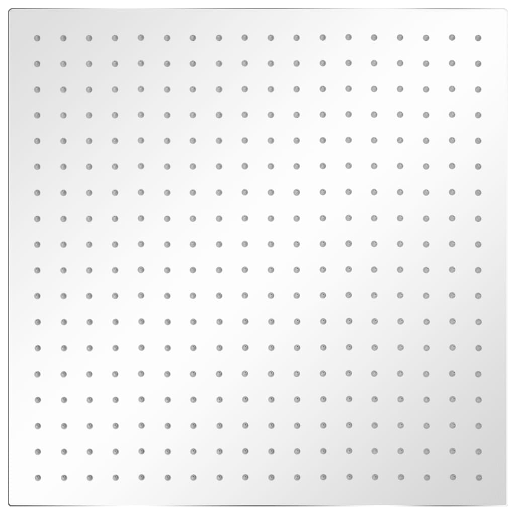 vidaXL Rain Shower Head Stainless Steel 50x50 cm Square 2