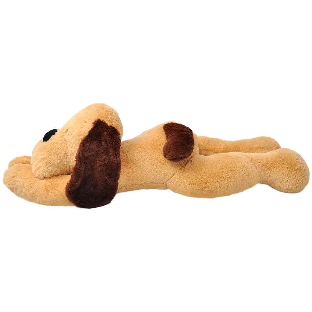 vidaXL Dog Cuddly Toy Plush Brown 160 cm 3