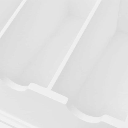 vidaXL Cutlery Tray MDF White Baroque Style 5