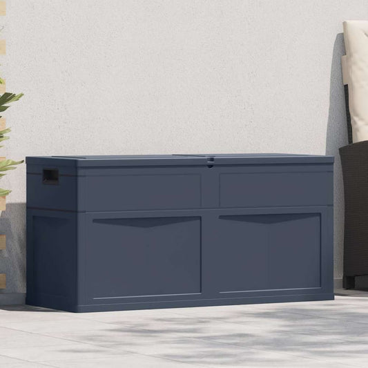 Garden Storage Box 320 L Black