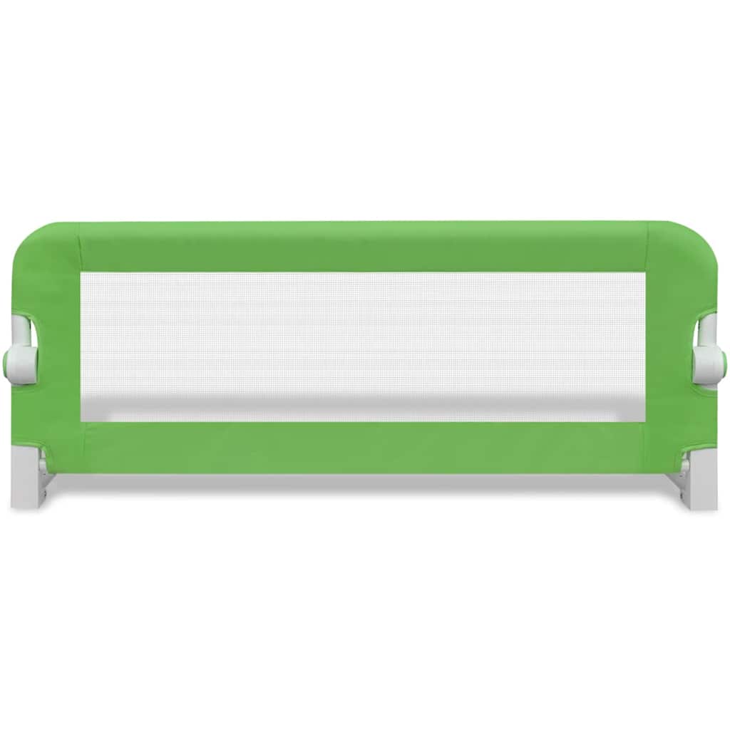 vidaXL Toddler Safety Bed Rail 2 pcs Green 102x42 cm 4