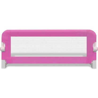 vidaXL Toddler Safety Bed Rail 2 pcs Pink 102x42 cm 4