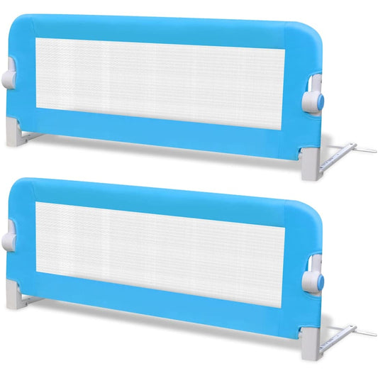 Toddler Safety Bed Rail Blue 102 x 42 cm