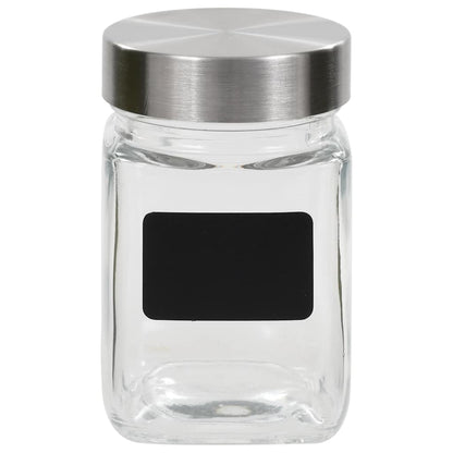 vidaXL Storage Jars with Sticker 24 pcs 300 ml 2