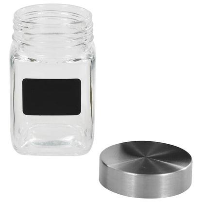 vidaXL Storage Jars with Sticker 24 pcs 300 ml 3
