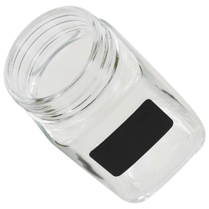 vidaXL Storage Jars with Sticker 24 pcs 300 ml 4