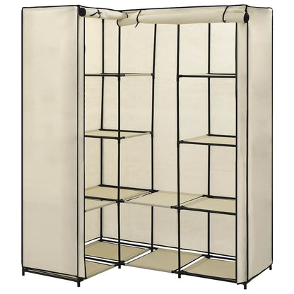 vidaXL Wardrobe | Cream | Iron tube | Large | Wardrobe | Other | Modern 2