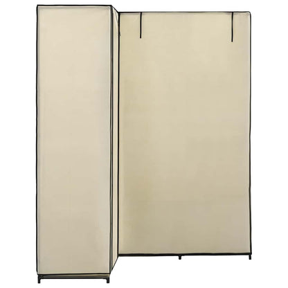 vidaXL Wardrobe | Cream | Iron tube | Large | Wardrobe | Other | Modern 4