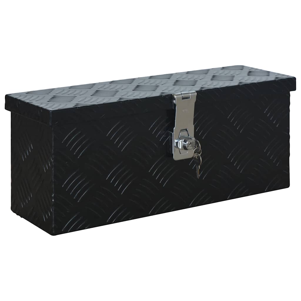 vidaXL Aluminium Box 485x140x200 mm Black 2