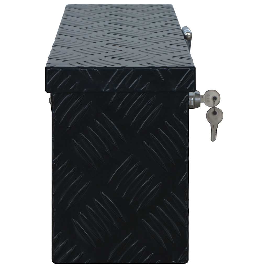 vidaXL Aluminium Box 485x140x200 mm Black 3