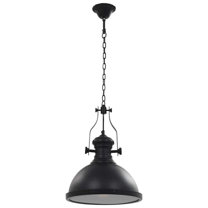 vidaXL Ceiling Lamp | Matt black | Acrylic | Medium | Industrial | Ceiling Lamp 3
