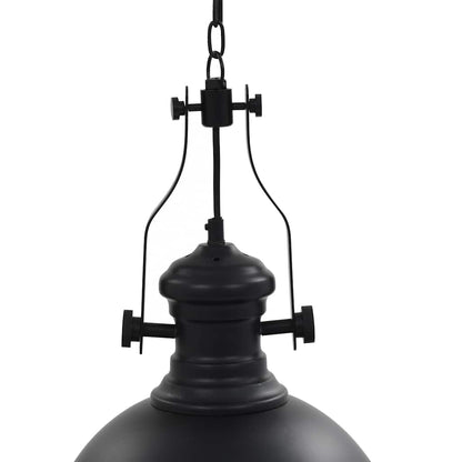 vidaXL Ceiling Lamp | Matt black | Acrylic | Medium | Industrial | Ceiling Lamp 4