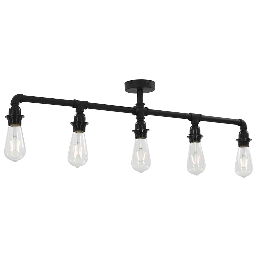 vidaXL Ceiling Lamp | Black | Metal | Medium | Ceiling Lamp | Other | Modern 2