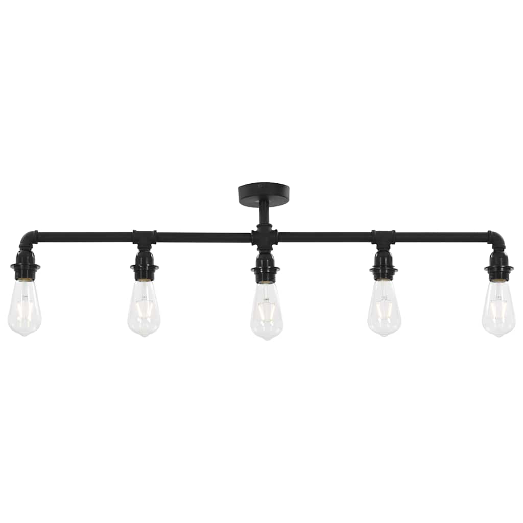 vidaXL Ceiling Lamp | Black | Metal | Medium | Ceiling Lamp | Other | Modern 4