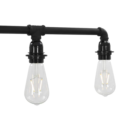 vidaXL Ceiling Lamp | Black | Metal | Medium | Ceiling Lamp | Other | Modern 6