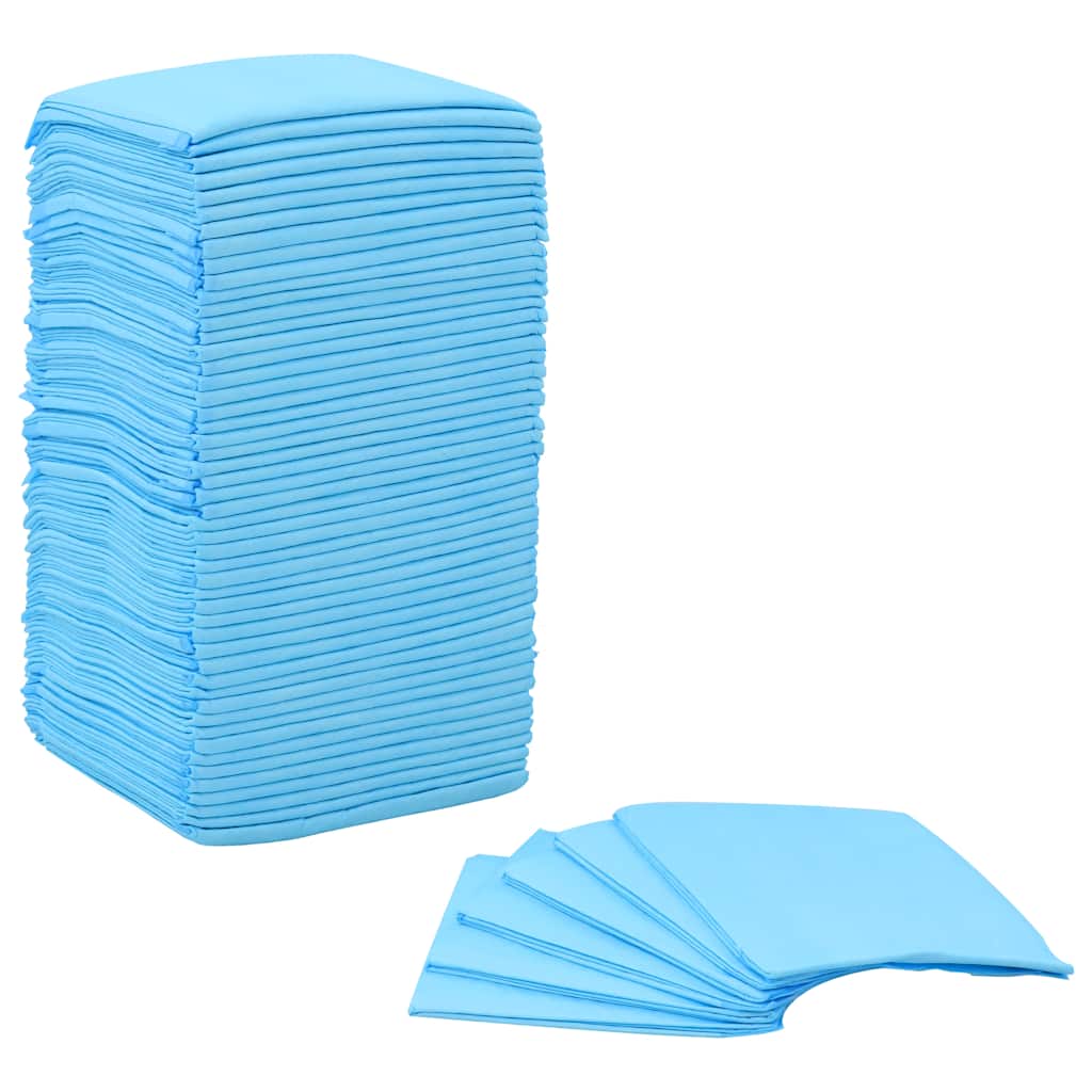 vidaXL Pet Training Pad | Set of 200 | Blue and White 5