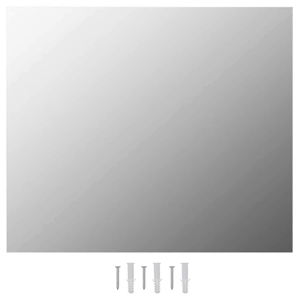 vidaXL Wall Mirror | Transparent | Glass, EVA | 80x60cm | Wall Mirror 2