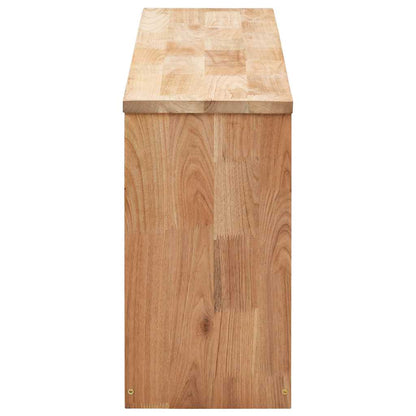 vidaXL Shoe Organiser | Natural | Solid walnut wood | Medium | Storage 5