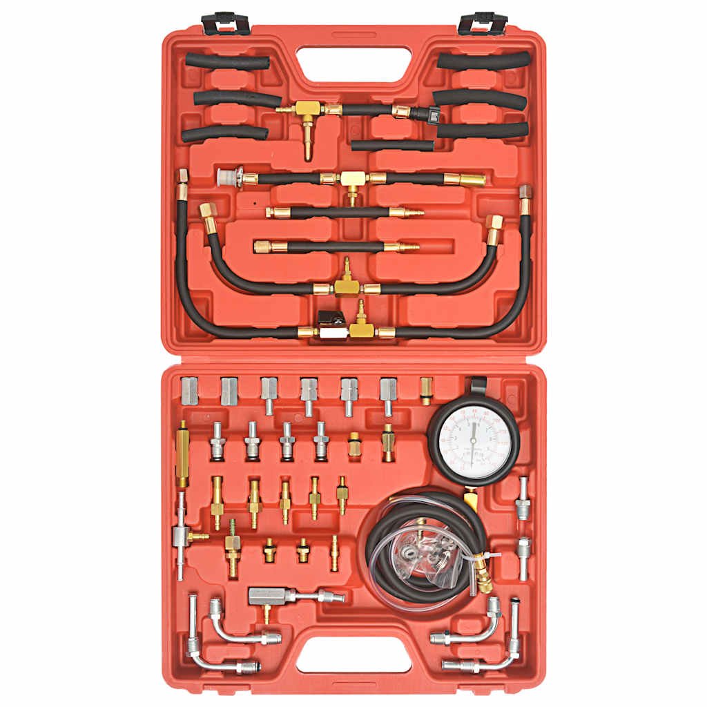 210571 vidaXL Fuel Injection Pressure Tester Kit 4