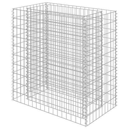 vidaXL Gabion Raised Bed | Silver | Galvanised Steel | 90x50x100 cm 2
