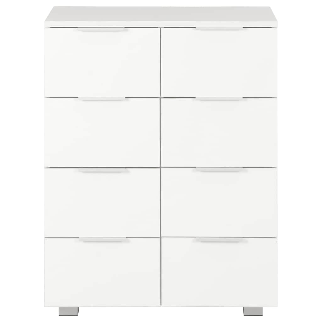 vidaXL Sideboard | High Gloss White | Engineered wood with high gloss finish 3